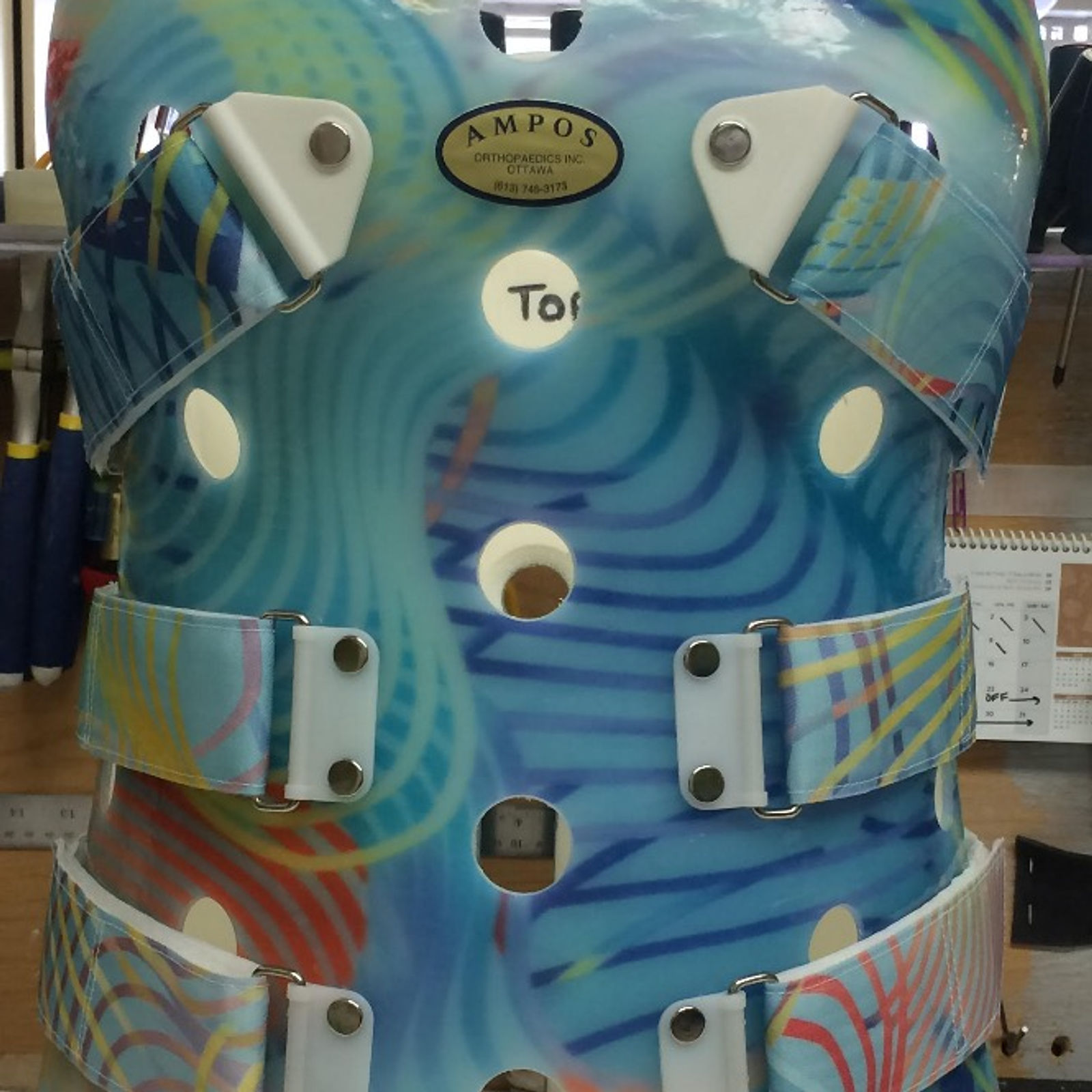 Rainbow TLSO (front view)