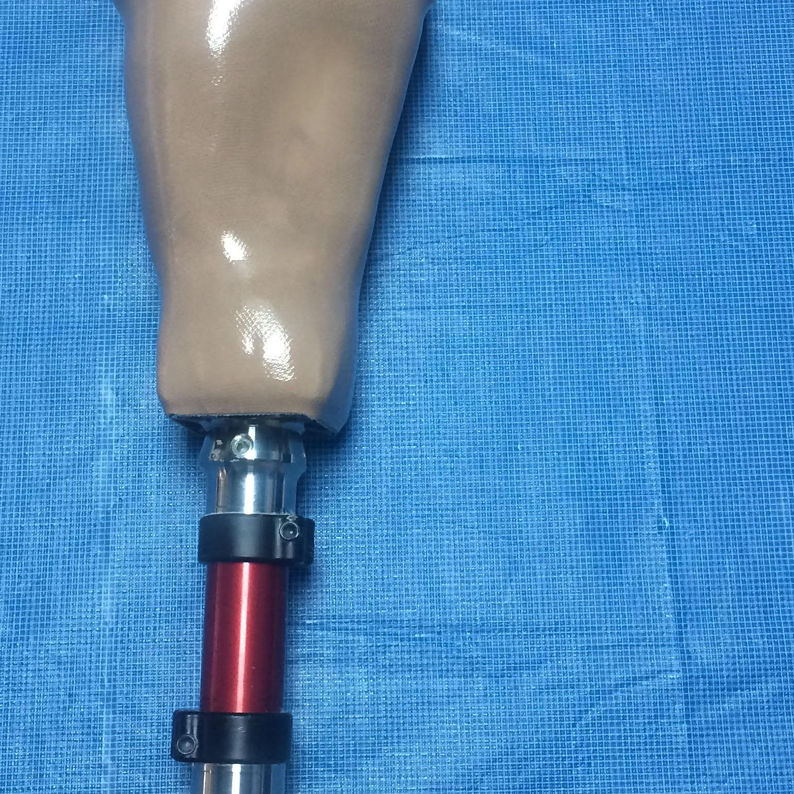 Plain transtibial prosthesis