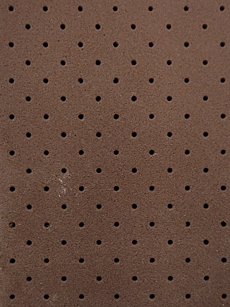 3mm Perforated Brown