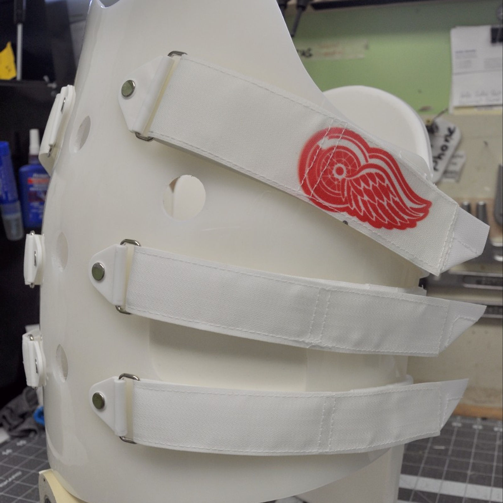 Plain TLSO with Detroit Red Wings logo