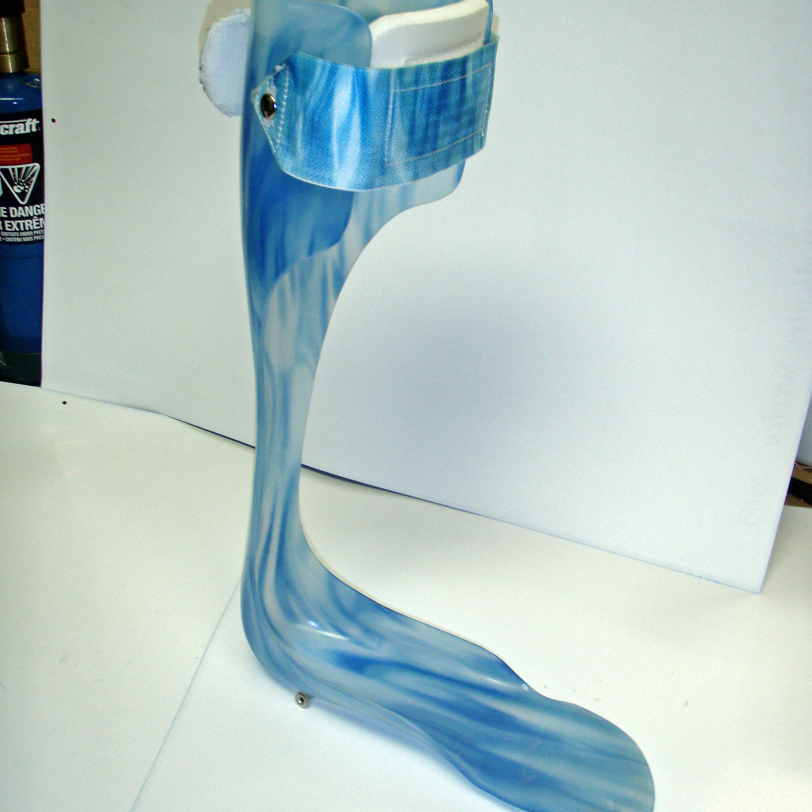 Flexible AFO with water pattern